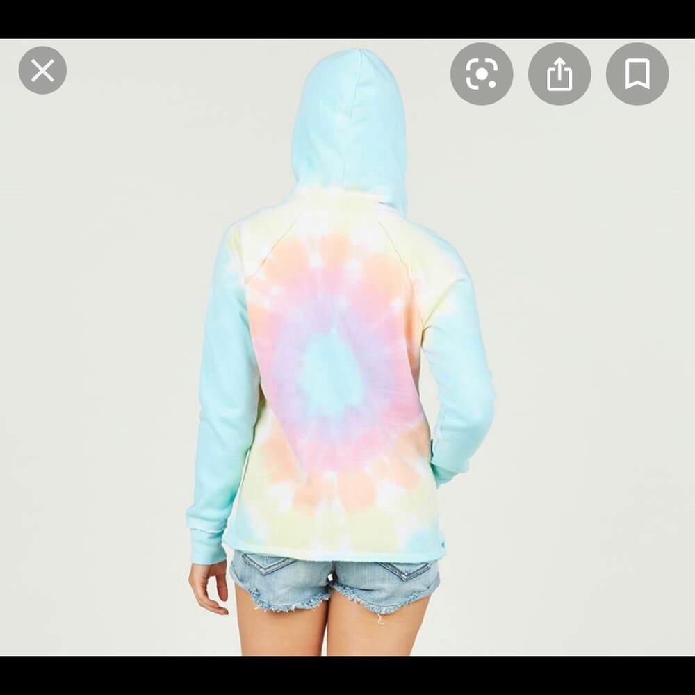 Ocean Drive tie dye hoodie - Picture 2 of 6